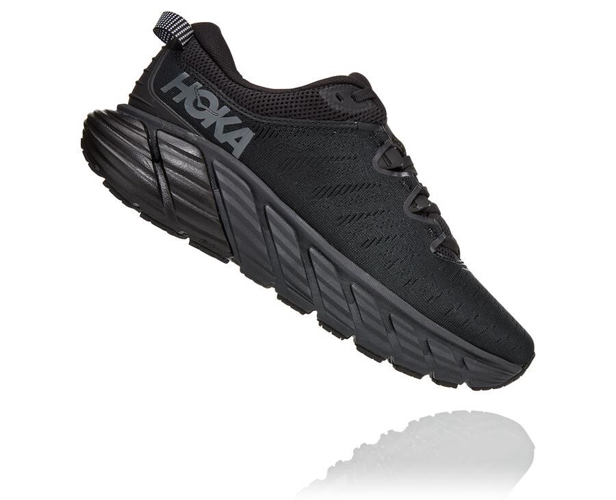 Zapatillas Running Hoka One One Mujer - Gaviota 3 - Negras - SLN906735